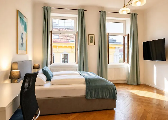 Lovely 2br Apt, Near Akh, Perfect For Short & Longstays Apartmán Vídeň